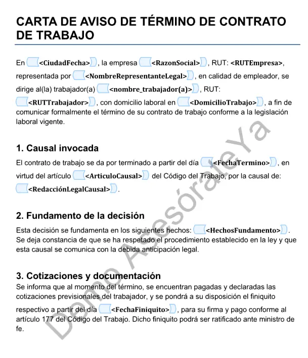 Descarga Pack 3 cartas/notificaciones para trabajadores