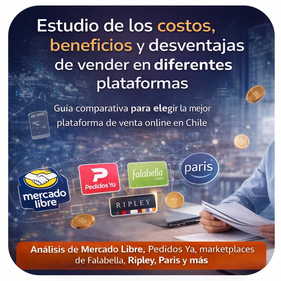 Costos, beneficios y desventajas de vender productos en diferentes plataformas