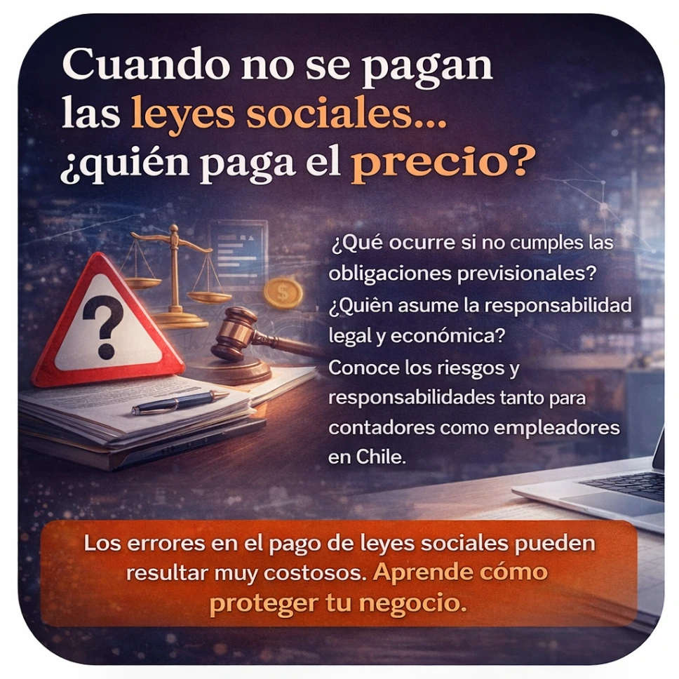 Cuando no se pagan las leyes sociales… ¿Quién paga el precio?