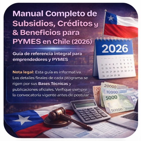 Manual Completo de Subsidios, Créditos y Beneficios para PYMES en Chile